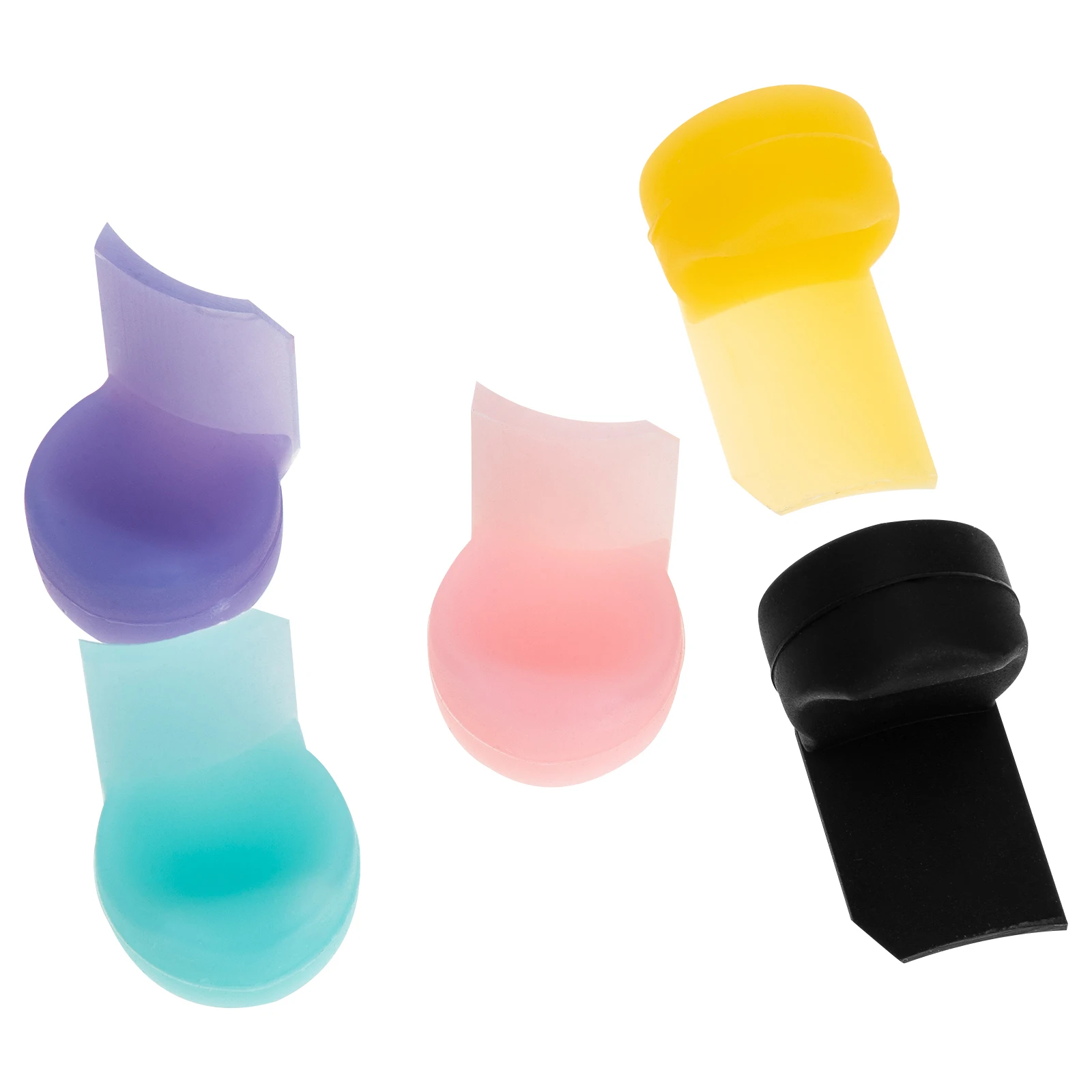 

5 Pcs Thumb Finger Bracket Clarinet Supplies Rest Silicone Pad for Cushion Silica Gel Convenient Supple