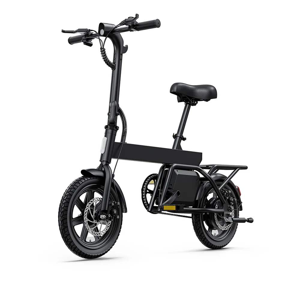 DYU B20 MINI 14 Inch Folding Electric Bike 500W Peak Motor 36V 7.8Ah Removable Battery 20MPH Urban Commuter E-Bike