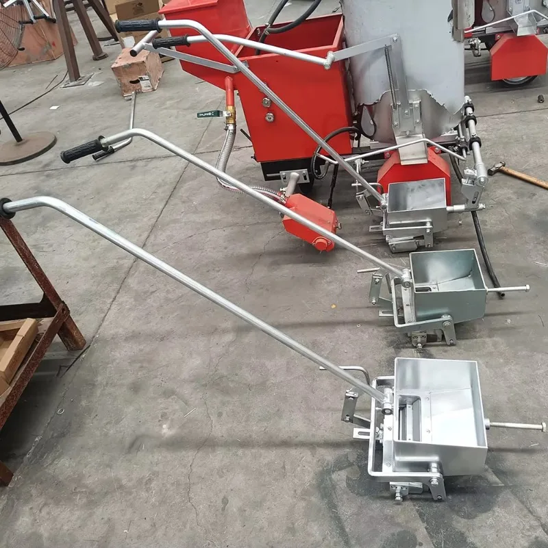 Thermoplastic Road Line Marking Shoes Marking Machine Hopper For Road Parking Mark