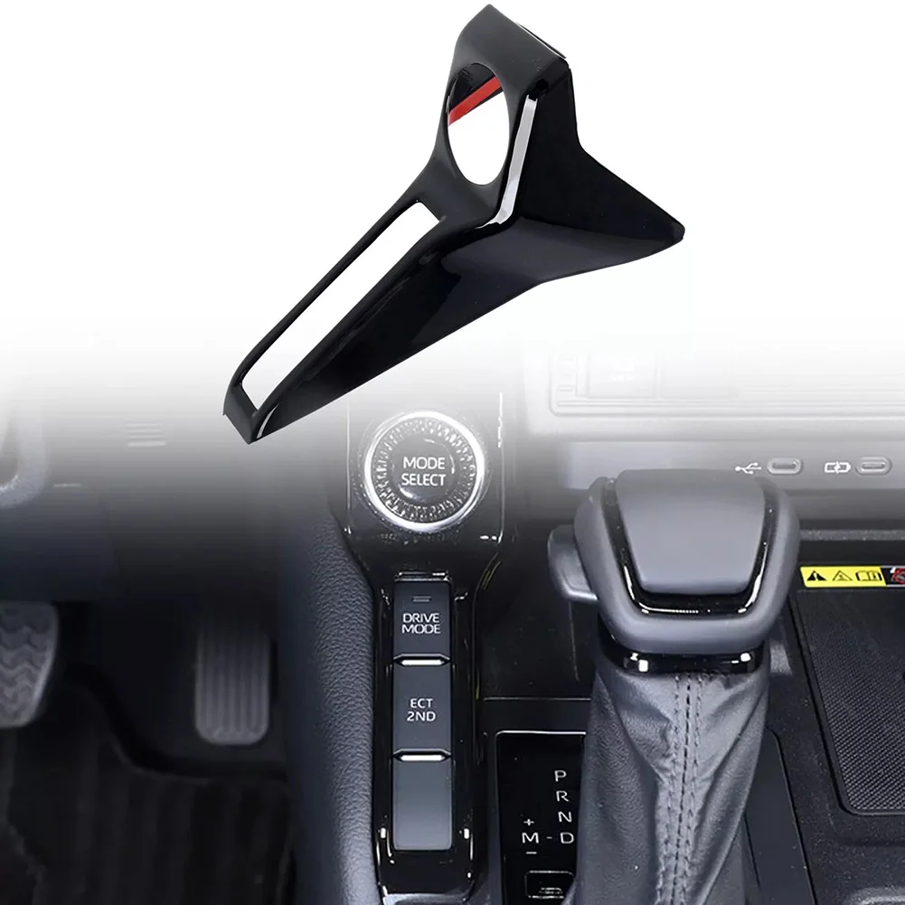 Для Land Cruiser Prado Крышка панели переключения передач Интерьер автомобиля Обновление Цвет: глянцевый черный Долговечный дизайн