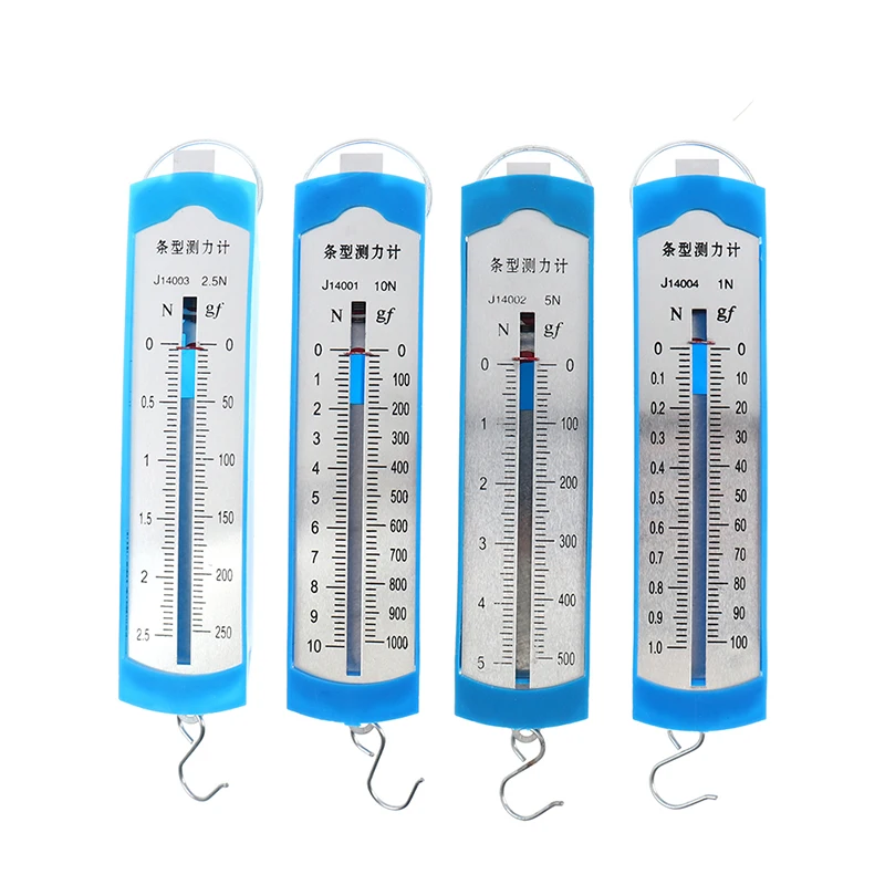 1N/2.5N/2.5N/5N/10N Newton meter / force gauge Bar box spring dynamometer balance Physics Experiments