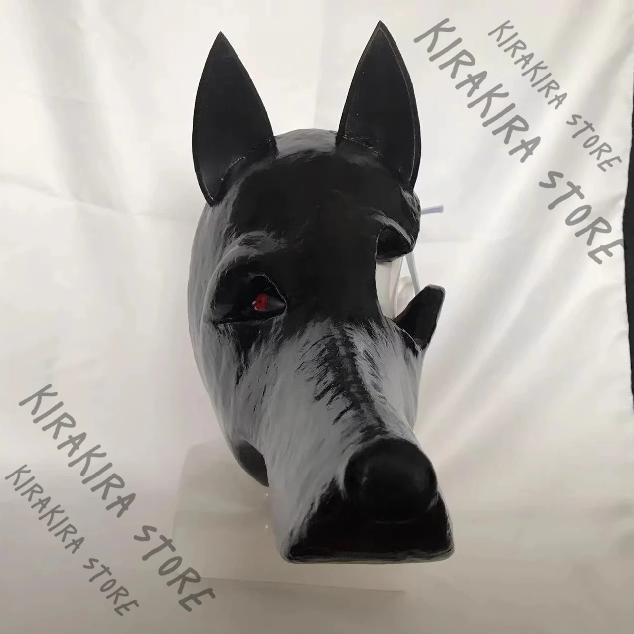 

Tokyo Ghoul Irimi Kaya Black-dog Face Mask Hallowmas Headwear Cosplay Game Role-playing Clothes Headdress Apparel Comic-con