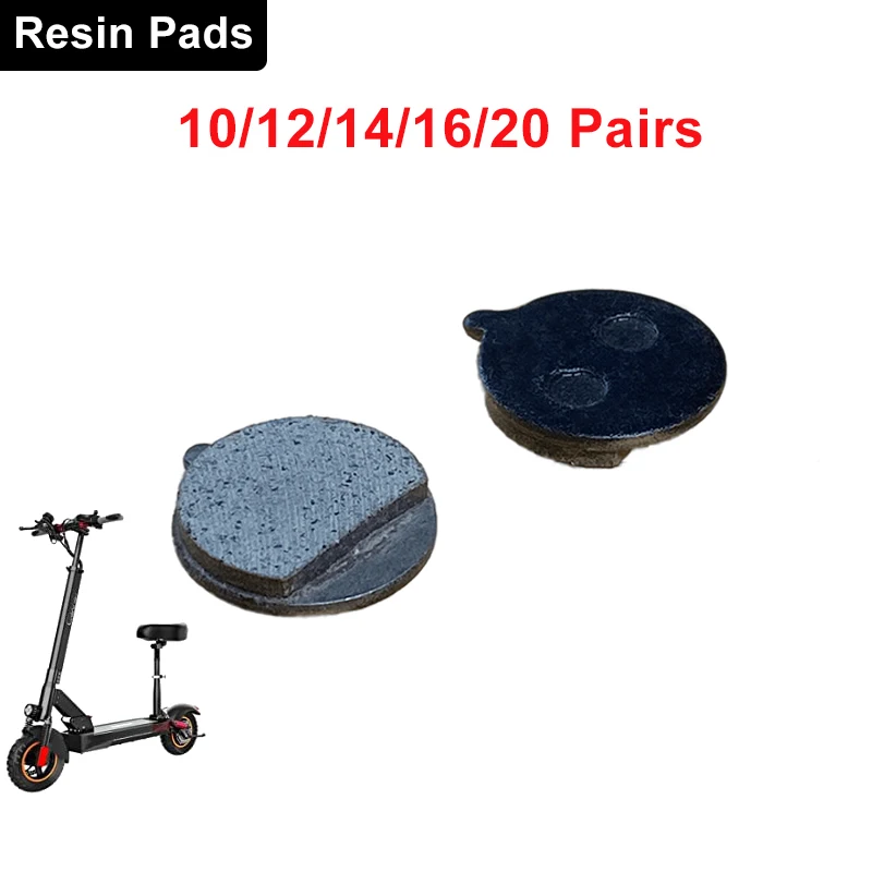 Resin Disc Brake Pads Replacement Parts for KUGOO M4 PRO electric Scooter Folding KickScooter Bicycle Brake Pad 10/12/14/20Pairs