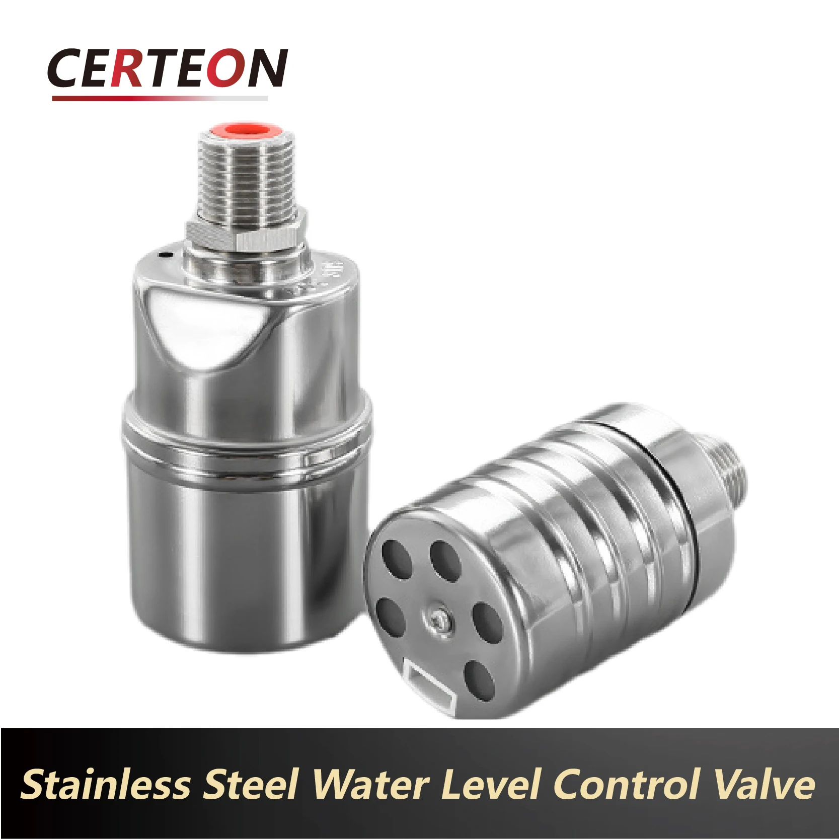 Stainless Steel, Float Valve Switch Water Level Controller Water Tower Automatic Filling Full Stop Water Valve