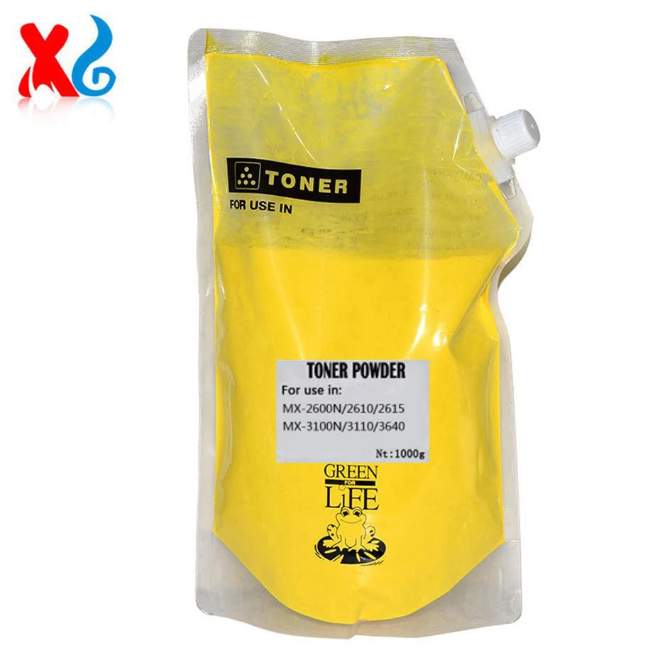 1000g Universal Refill Toner Powder For Sharp MX-2600N 2610 2615 2640 3100 3110 3115 3140 3610 3640 Color Powder