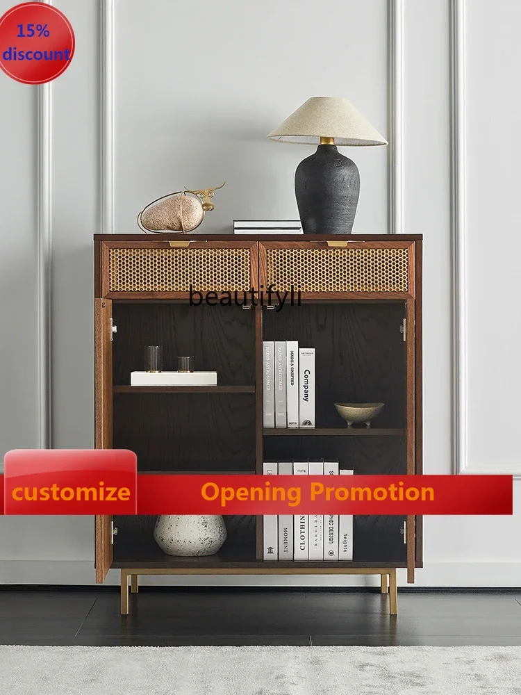 

B7304 ss Shoe Cabinet Nordic Multi-Functional Door Lobby Entrance Cabinet Home Shoe Cabinet Decorative Locker