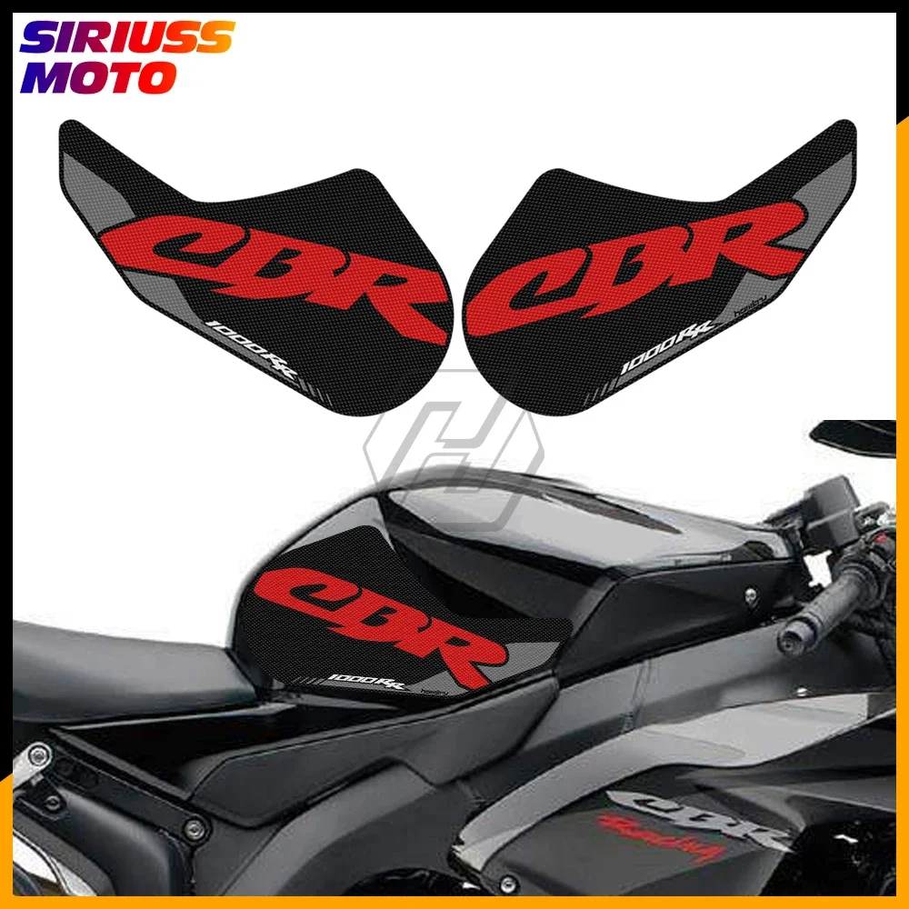 ملحقات الدراجة النارية وسادة خزان جانبية حماية قبضة الركبة الجر لهوندا CBR 1000RR 2004-2007