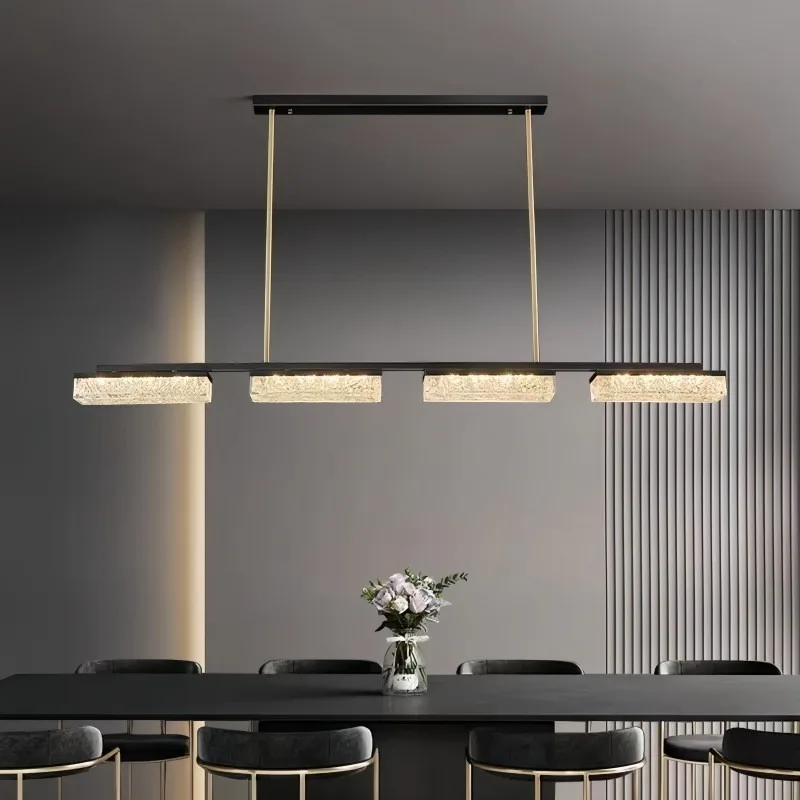 New resin chandelier light luxury creative modern simple dining table bar