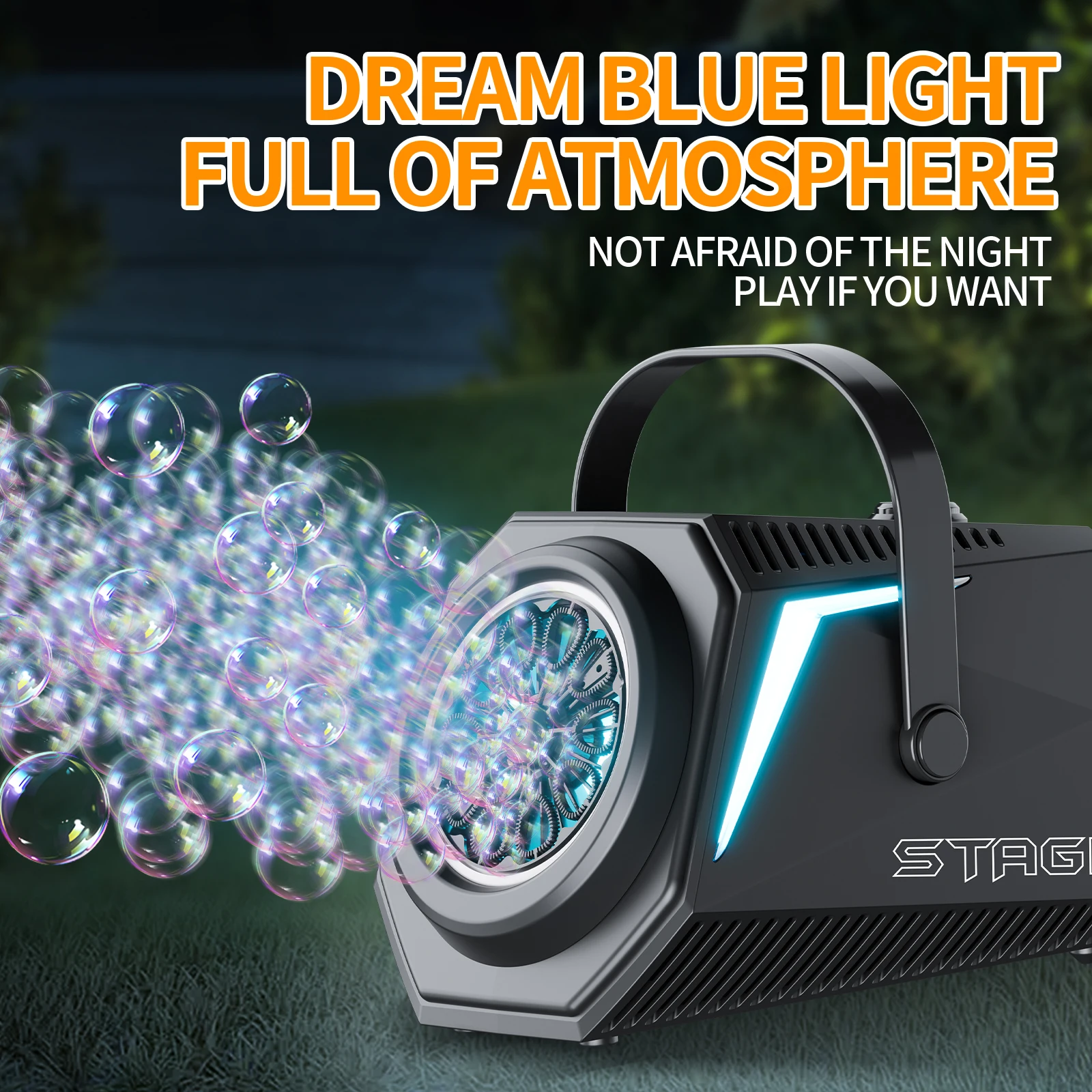 Maszyna do Baniek Mydlanych z 10 Otworami, Pistolet do Baniek, Ręczny Automatyczny Elektryczny Dmuchający Baniek, Zabawka na Zewnątrz na Wesele, Imprezę dla Dzieci