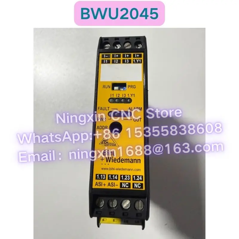 Brand New Original BWU2045 AS-i safety relay output module Functional test OK Fast delivery