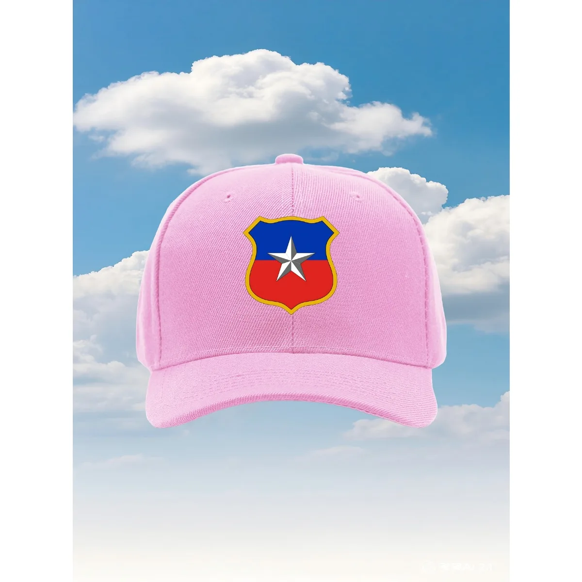 الشعار الوطني لشيلي2025 قبعة سائق الشاحنة النموذجية الجديدة مع مقاس قابل للتعديل وتصميم مطبوع ممتع، مثالية للنشاط الخارجي #4