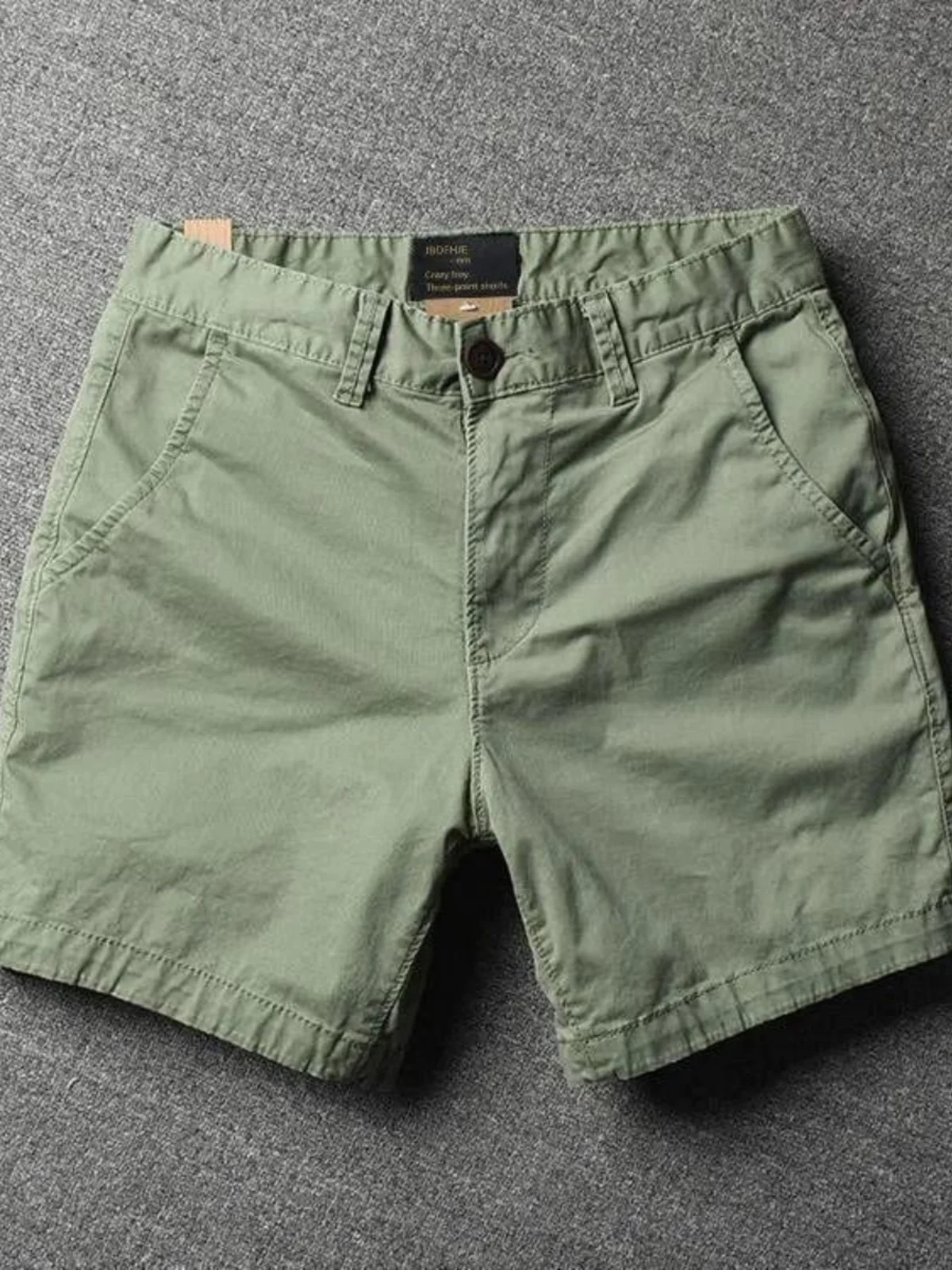 2024-new-men's-short-pants-summer-sporty-streetwear-loose-three-quarter-length-trousers-with-tie-fashionable-workwear