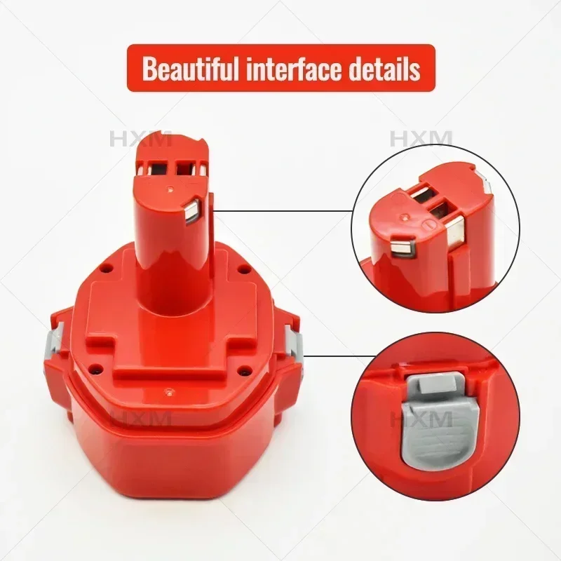 14.4V Power Tools Battery 12800mah Ni-MH for Makita 14.4V Cordless Drills Screwdriver Battery 1420 1433 1434 1435 6337D