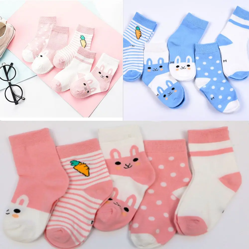 Keep warm Cute 1-3-6 Years Old Cotton Newborn baby Socks Short Socks Boys and Girls Baby