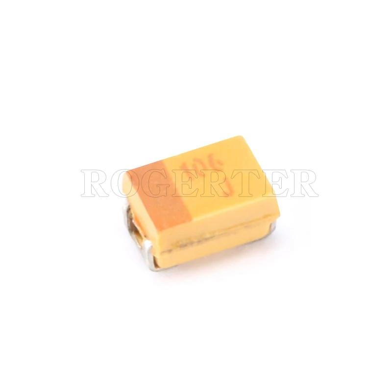 10pcs 0805 SMD tantalum capacitor 2012R type 6.3V 10UF ±10% TAJR106K006RNJ