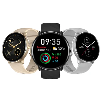 Zeblaze gtr 3 pro stimme anruf smart watch amoled display 316l edelstahl fitness smartwatch für frauen