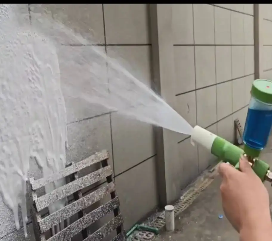 

100ml Water Foam Pot with 1/4 Inch Quick Connector Soap Foam Spray Bottle Adjustable High Pressure Snow Foam Lance for Car Wash