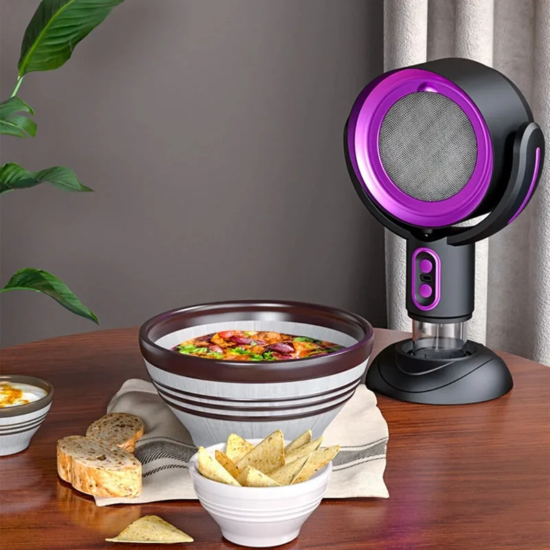 جديد المنزل سطح المكتب كونترتوب شفاط المطبخ USB بالطاقة المحمولة المطبخ مروحة العادم الشحوم تنقية مروحة العادم #5