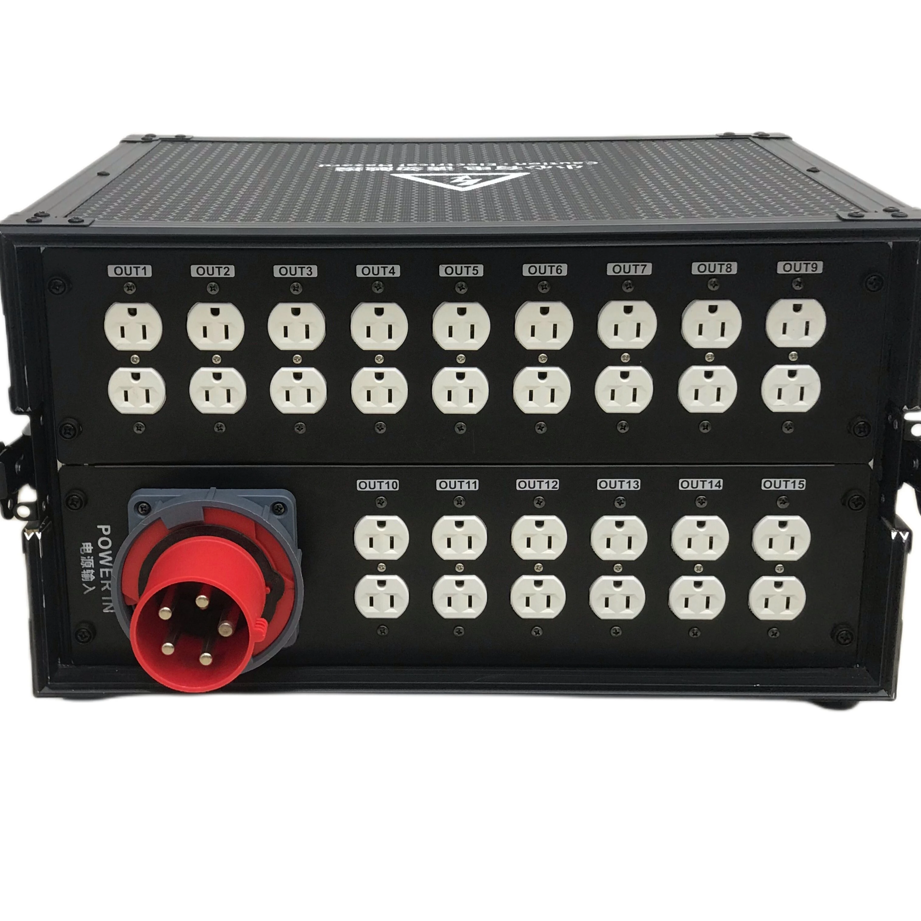 Dragonstage Waterproof Outdoor Power Cabinet Power Distribution Box for Event Party Stage Equipment Stage Lights Power Supply