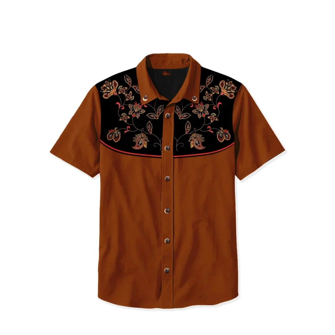 

Men's Shirts Summer Casual Fashion Short Sleeved Shirts Mens Hawaiian Shirts Casual y2k man clothes shirts for man leisure tops