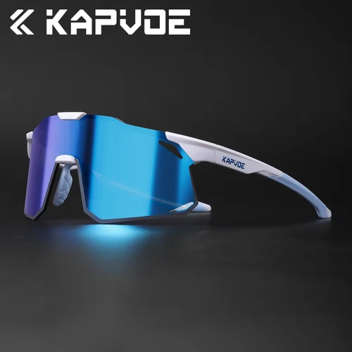 Kapvoe gafas de sol deportivas gafas de ciclismo para hombres MTB bicicleta de carretera gafas de ciclo UV400 caza conducción 2025 senderismo