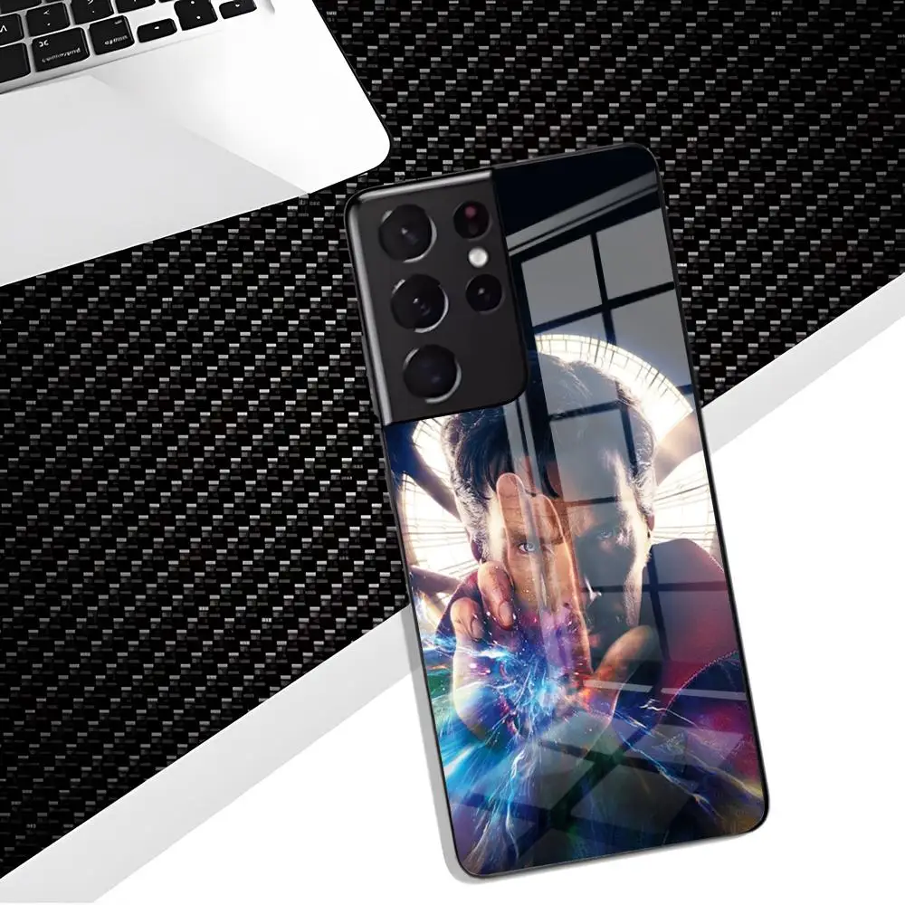 D-Dr S-strangeS Phone Case For Samsung S26 S25 Edge S24 S23 S22 Ultra Plus Fe A57 A37 A17 A56 5G Glass Cover