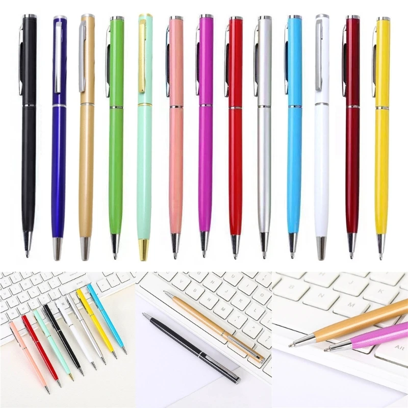 

6 шт. офисная ручка для подписи, гладкая для письма, ручка для входа в систему для гостей