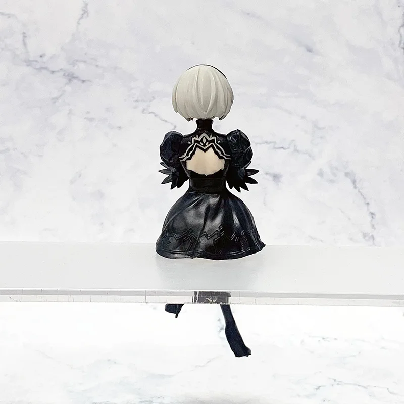 15CM NieR:Automata Yorha No. 2 figuras de acción de Anime de PVC, modelo de colección, adorno, modelo de dibujos animados de Anime, juguete para regalo