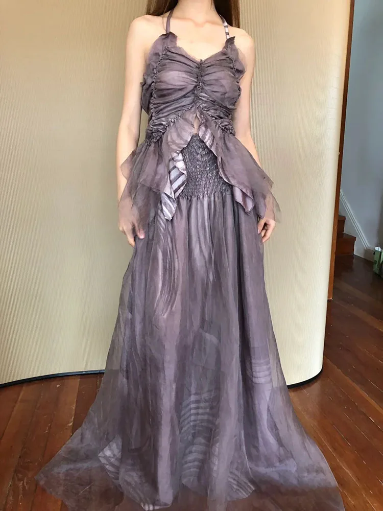 

Niche Designer Style Silk Dress Temperament Party Dress for Women