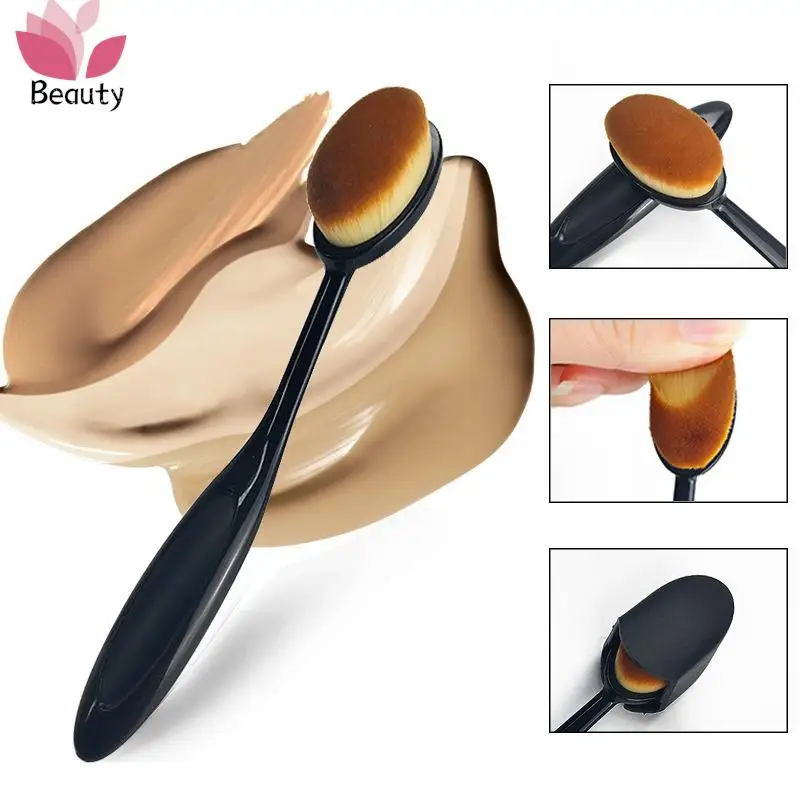 1PCS Toothbrush-shaped Makeup Brush Kabuki  Liquid Foundation Makeup Brush Set Female Soft Multifunctional Brush