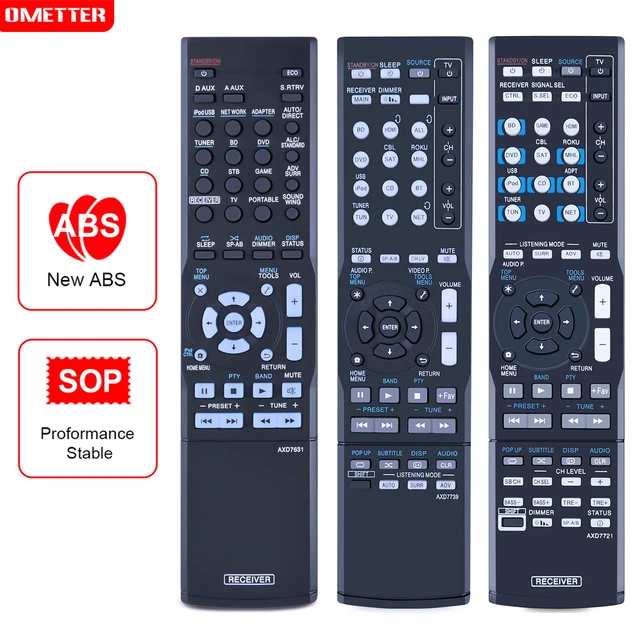 Axd Remote Control | Av Receiver | Vsx Remote | Ax Control - Axd7631 Lcd Tv  Remote Control - Aliexpress