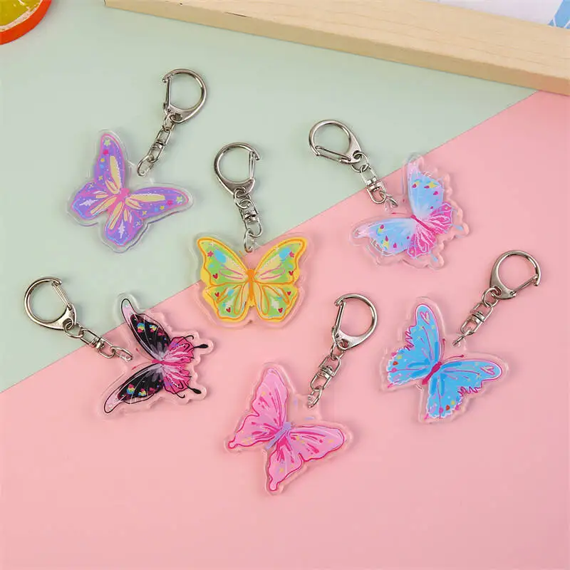 6 pieces set, 6 pieces, 6 pieces of dream space or a key ring keychain bag accessories