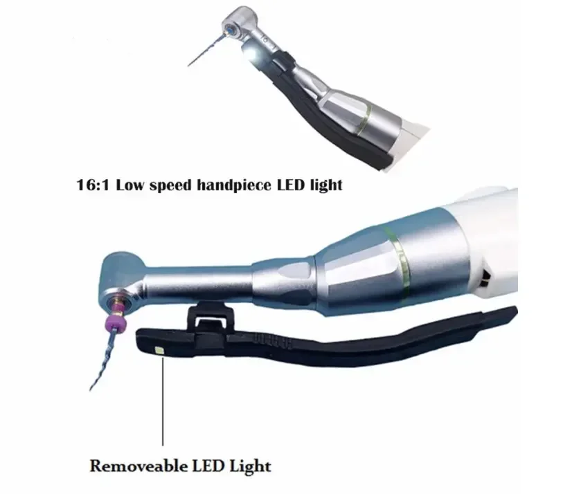 Apparecchiatura per canali radicolari Wireless diretta in fabbrica Y-smart 16:1 endomotore con Led per trattamento endodontico