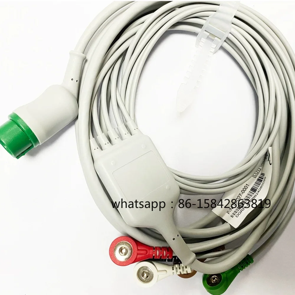 Original ECG monitor M9500/M8000 integrated five-guide American standard snap-on heart wire