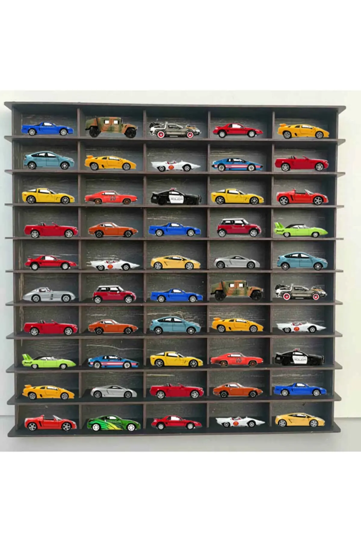 1:64 Model Car Display Box Car Park Car Shelf Garage Toy Car Stand Die-cast Model Car Building Cabinet Car Storage Hot Wheels