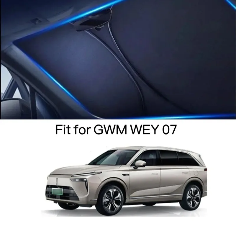 

For GWM WEY 07 Car Window Curtain Privacy Window Sun Shade Protection Cover UV Reflection Summer Cooling Accessories