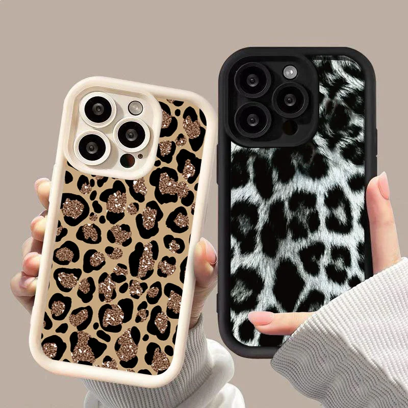 Capa de Telefone Leopardo para Xiaomi Poco X7 Pro e Outros - Imagem 6