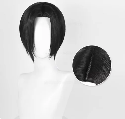 

Парик для косплея аниме «Осаки Нана», термостойкие искусственные волосы черного цвета, с шапочкой, для Хэллоуина