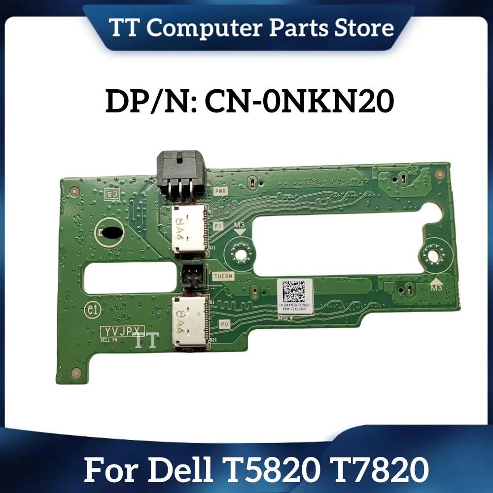 TT-Fond de panier à semi-conducteurs pour ordinateur Dell, station de travail, soleil rapide, T5820, T7820, M.2, U.2, NVcloser, 0NKN20, NKN20, Original, Nouveau