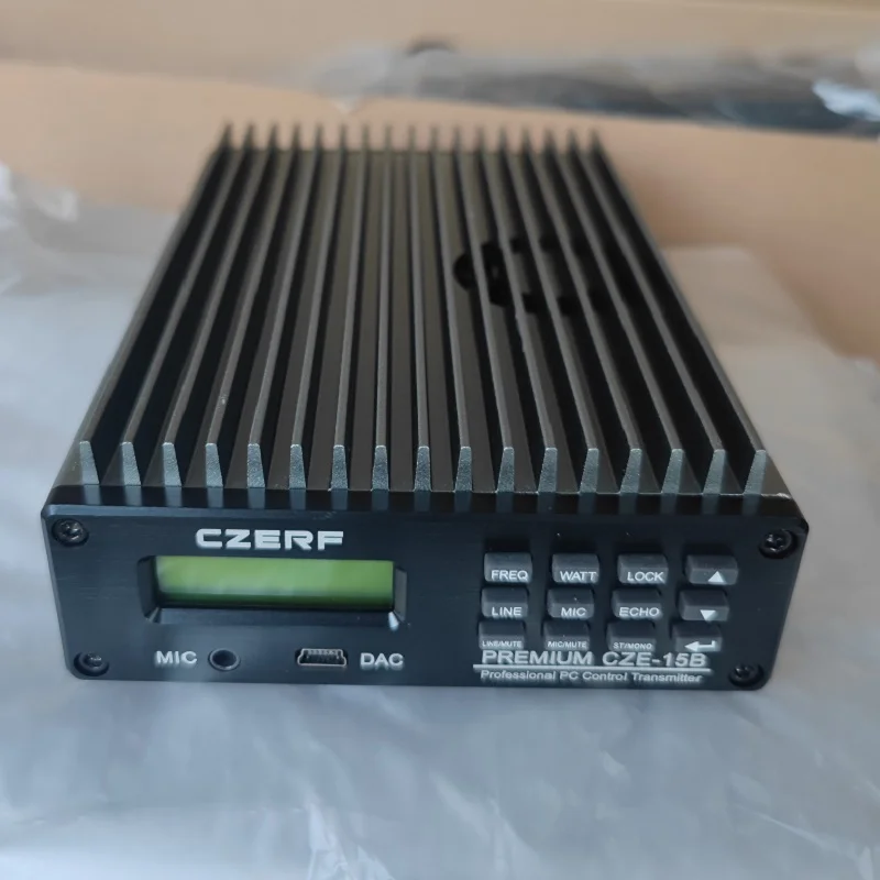 CZE-15B 15w fm radio station transmitter 87-108MHZ Frequency modulation broadcast transmitter transmissor fm 15w