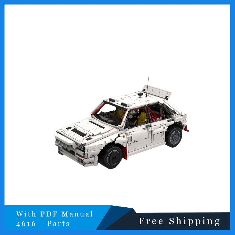 

4616 шт. MOC строительные блоки крутая супер модель автомобиля технические кирпичи DIY сборка строительные игрушки для детей праздничный подарок 2025