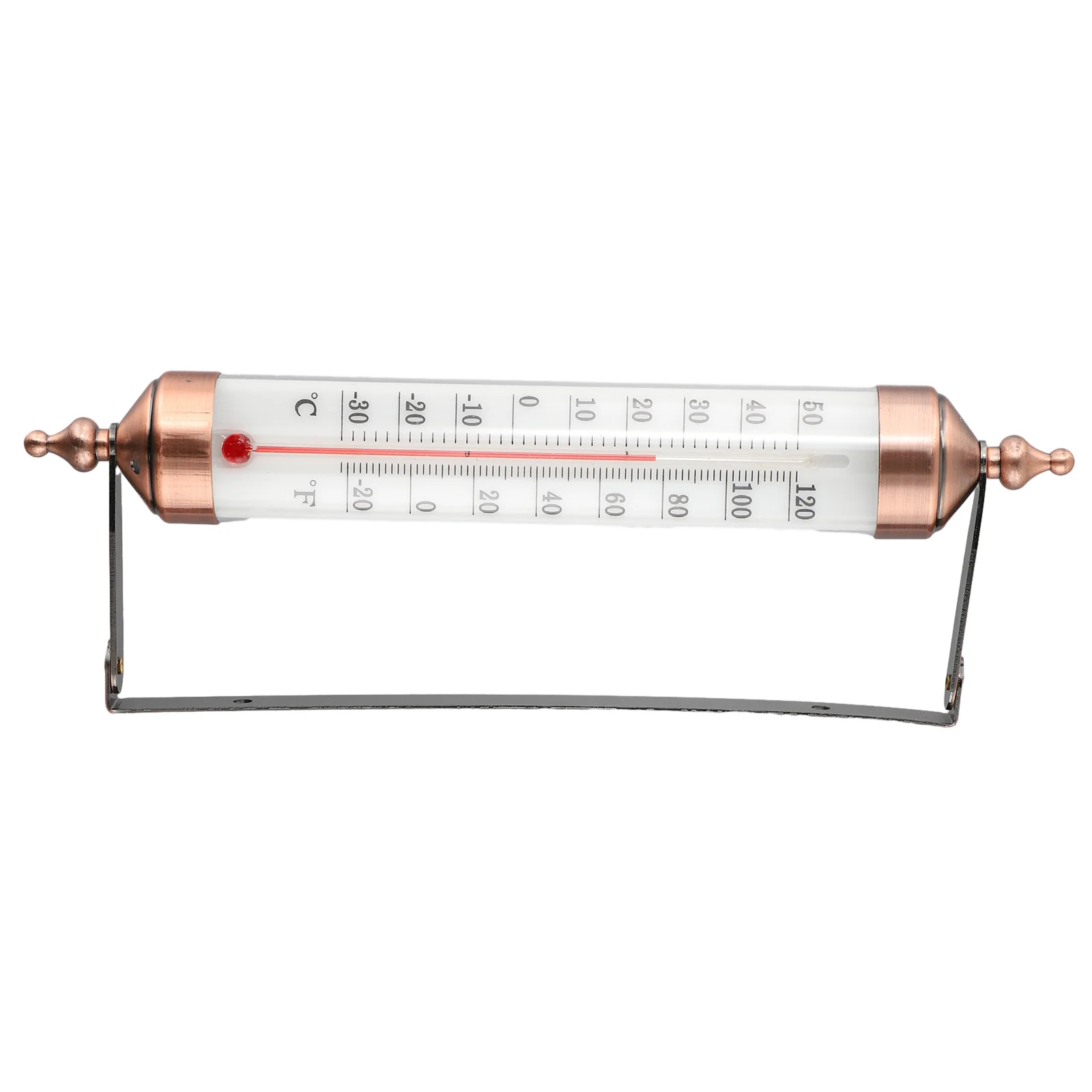 Hydrothermograph Garden Thermometer Fence Greenhouse Household Measuring Yard -30 To 50°C -30-50°C Measurement