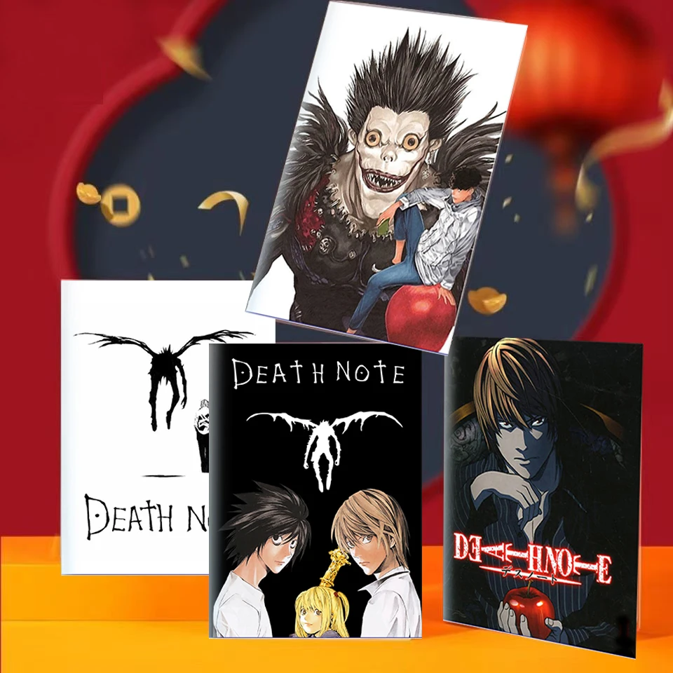 A6 Notebook Japan Manga - Death Note - Writing Book Agenda Lawliet Shinigami Caderno Rem Kira Killer Light Near Ryuk Raito L