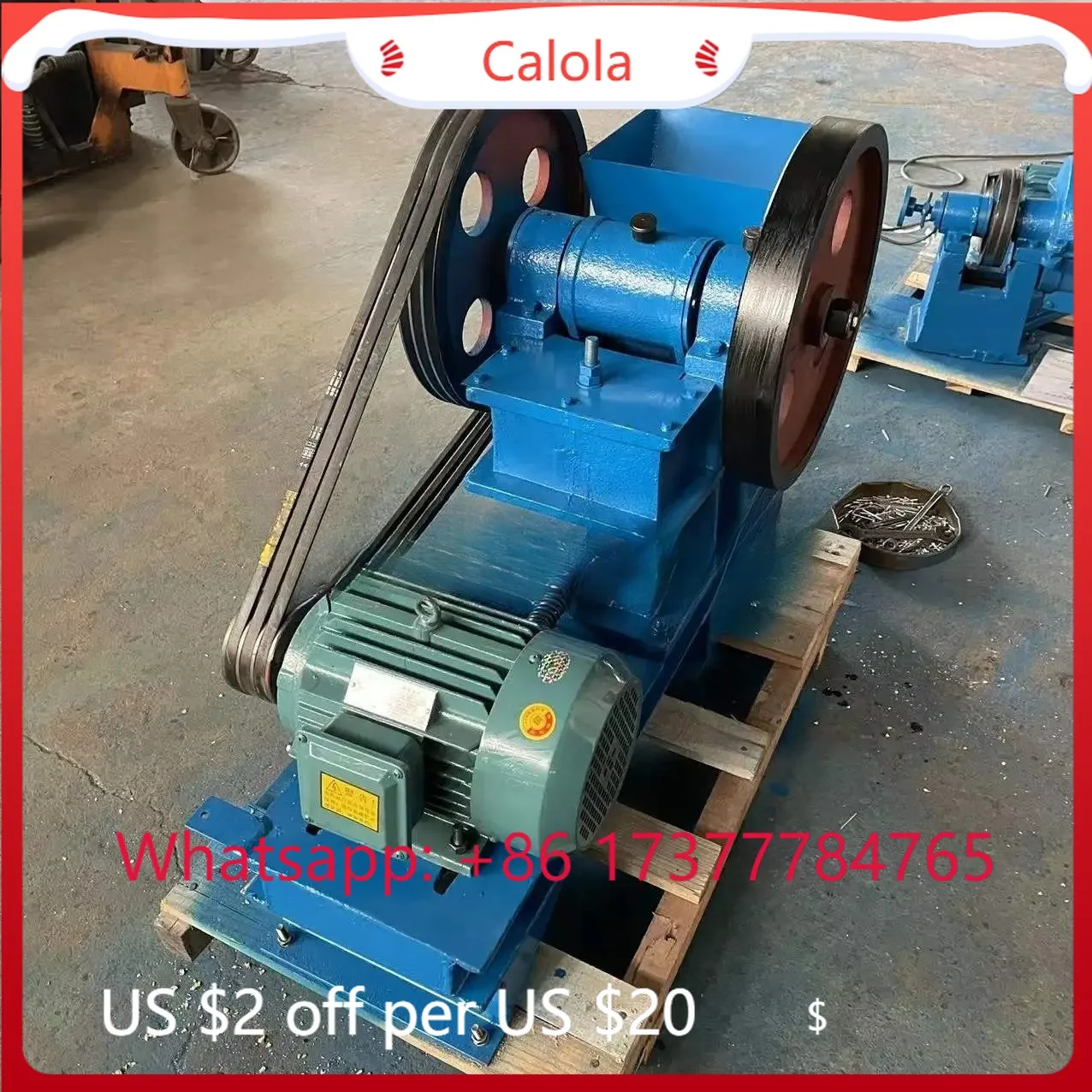 100x60/100x150 Small Jaw Crusher, Laboratory Ore Crusher for Mining Coal Crushing