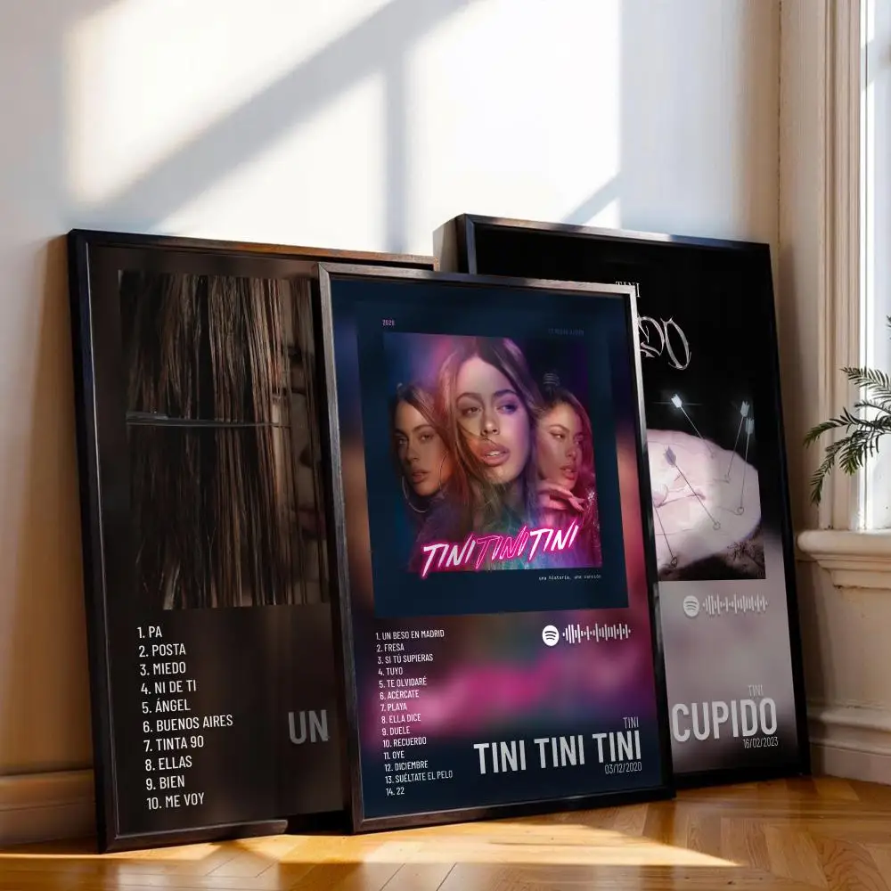 ملصق فني صغير غطاء أغاني موسيقى الراب جدار ملصق ورقي مقاوم للماء لغرفة المعيشة ديكور المنزل #1