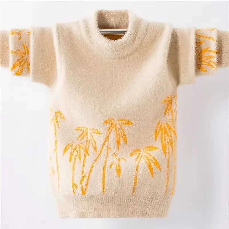 

Winter Baby Boy Sweaters Clothes Knitted Fashion Children's Clothing 8 12 Years Long Sleeve Kids Knit Boys Pullover Sweaters