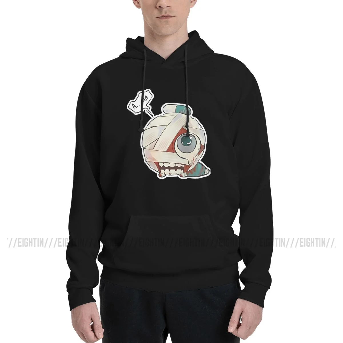 Captain Curly Mouthwashing Hoodies Men's High Quality Horror Adventure Sweatshirts Winter Oversized Pullover