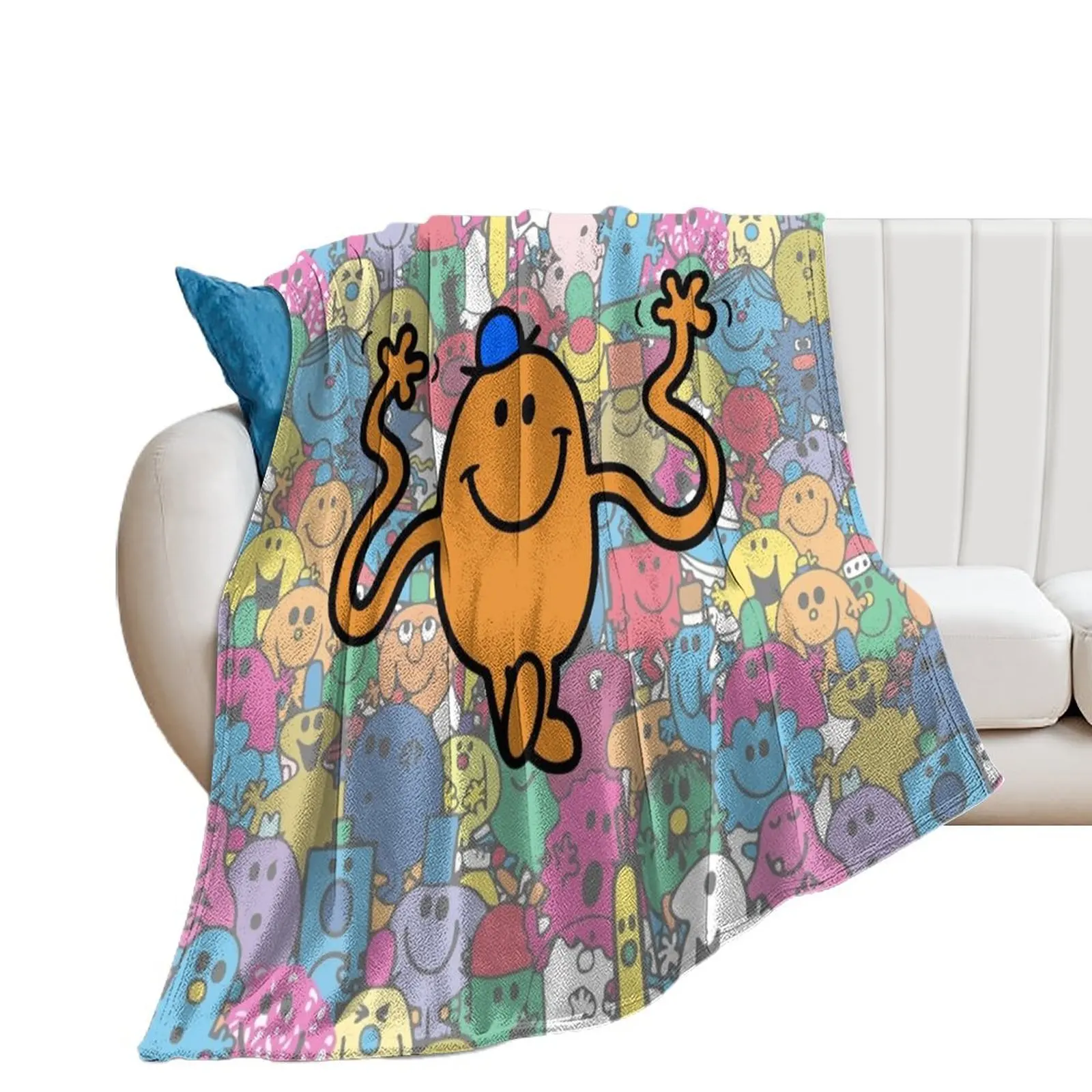 Mr Tickle Throw Blanket Nap christmas decoration cosplay anime Blankets