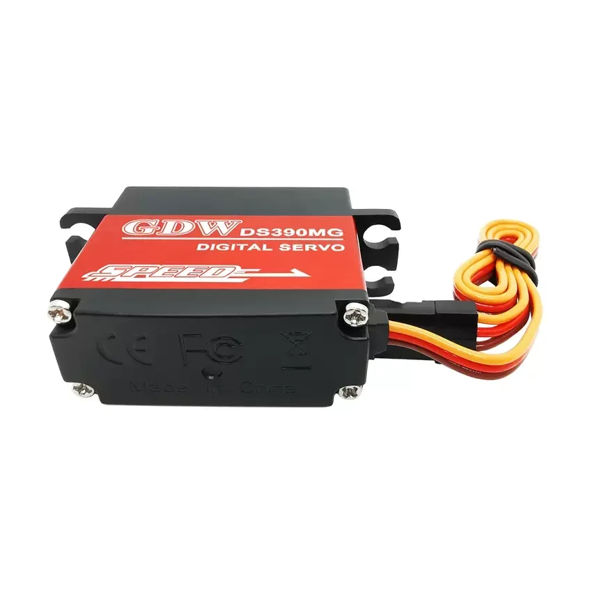 GDW DS390MG 9,0 kg 8,4 V Metal Gear Micro Mini digitale servo Hoge snelheid hoek 120 voor 500 helikopter Fix-wing RC Auto Robotarm