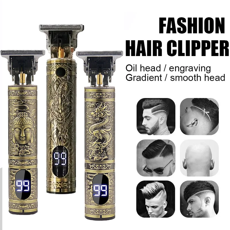 2026 T9 Electric Hair Cutting Machine for men hair mower Professional USB Cordless Hair Clipper razor Beard Trimmer Accessories